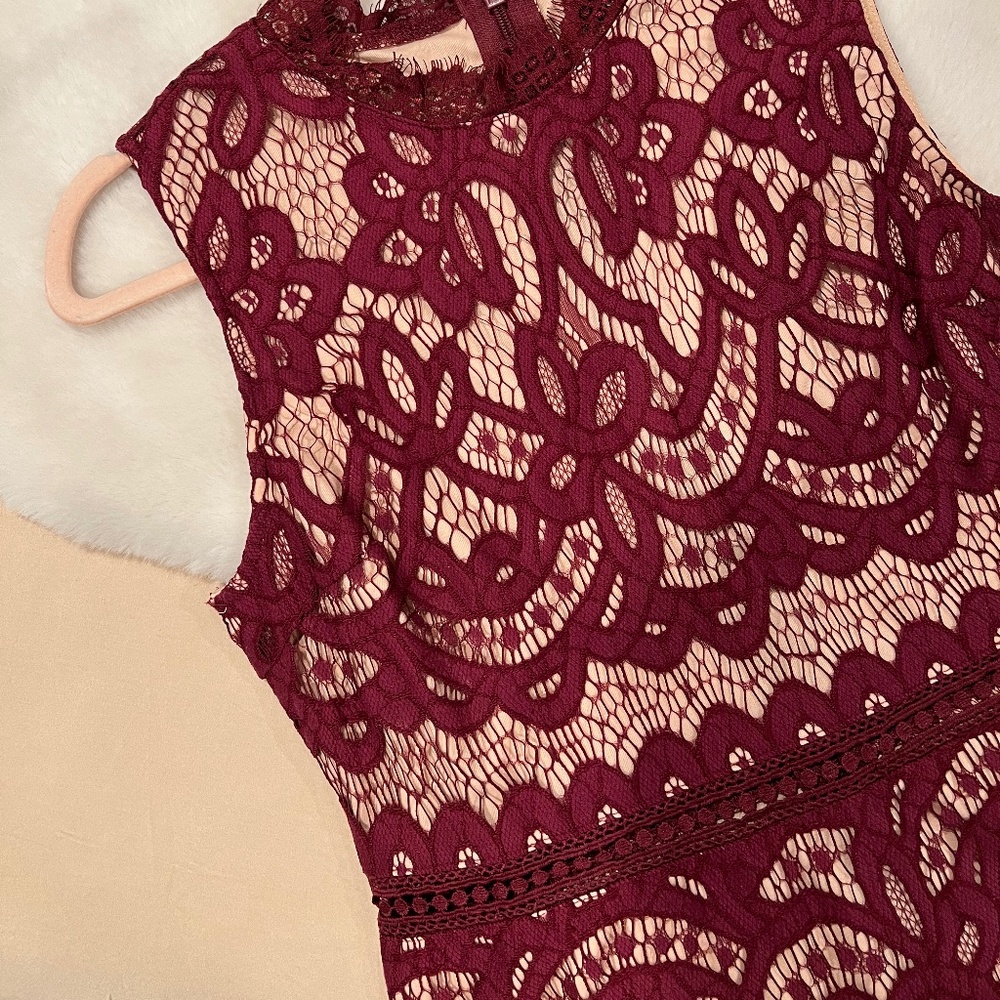 Lulu’s Lace Illusions Dress